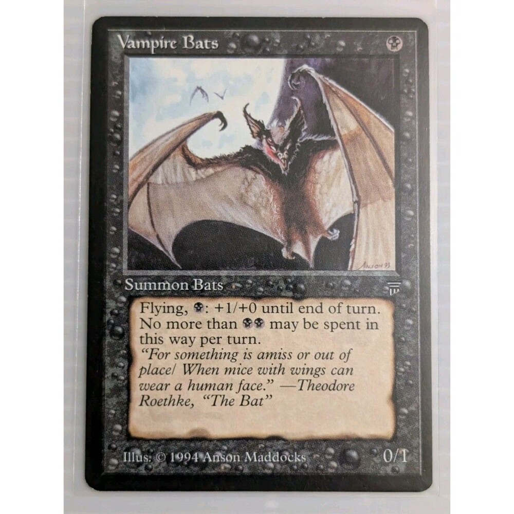 Vampire Bat - MTG Legends (1994) - VINTAGE Common - NM/Mint Condition [LEG]